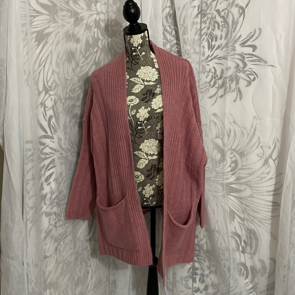 TopShop Pink/Muave Oversized Sweater